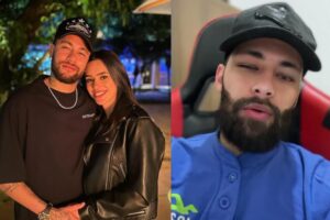 Neymar não gostou nada do vídeo que o influenciador fez