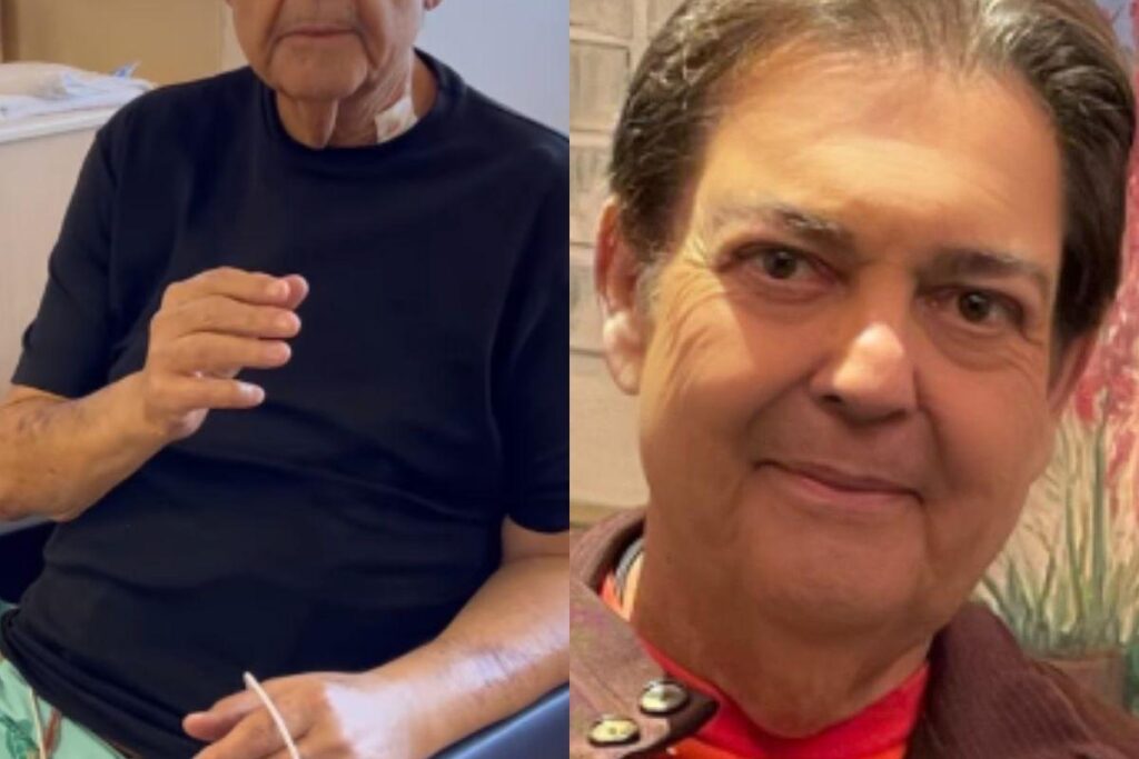 O apresentador apareceu pela primeira vez após receber o novo órgão