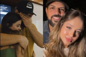 A esposa do cantor contou sobre o acontecido em um evento religioso e viralizou nas redes sociais