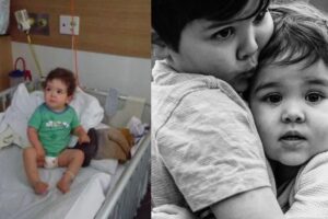 A mãe acompanhou todo o sofrimento dos filhos até descobrirem o diagnostico