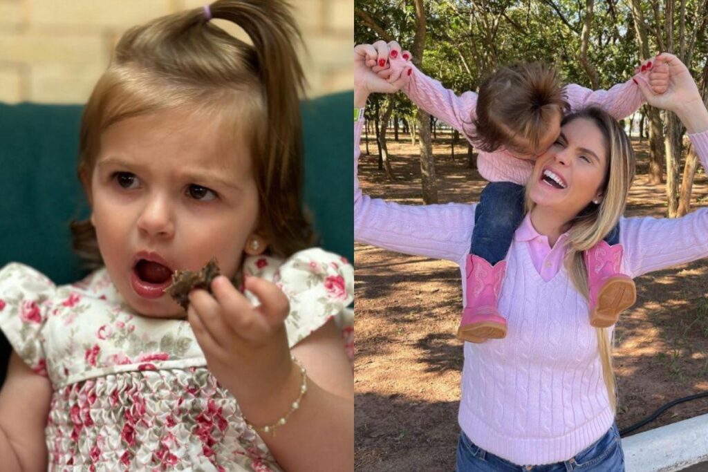 Ayla é a primogênita de Bárbara Evans