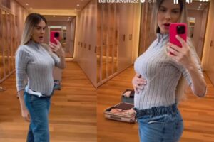 Bárbara Evans vai parar no hospital por conta de unha