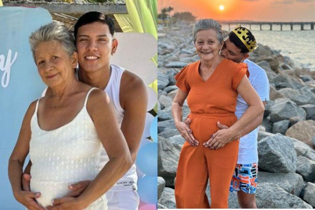 Eles fizeram uma sessão fotográfica, um vídeo com a descoberta da gravidez e bolaram até mesmo um chá de revelação