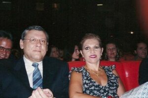 Lenice é a mulher de Milton que morreu em 2020, vítima de um câncer de pâncreas