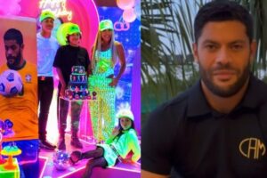 Hulk não foi no aniversário de 10 anos de sua filha