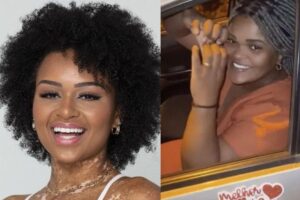 Natália Deodato presenteia mãe com carro