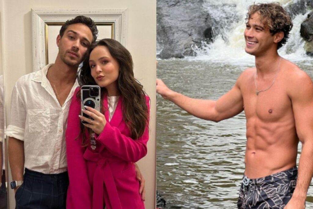 Larissa Manoela e André Luiz contracenaram juntos em 2020, porém apenas engataram o namoro em 2022