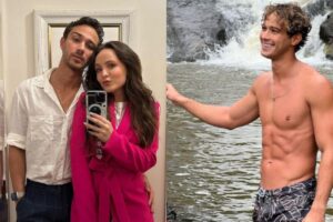 Larissa Manoela e André Luiz contracenaram juntos em 2020, porém apenas engataram o namoro em 2022