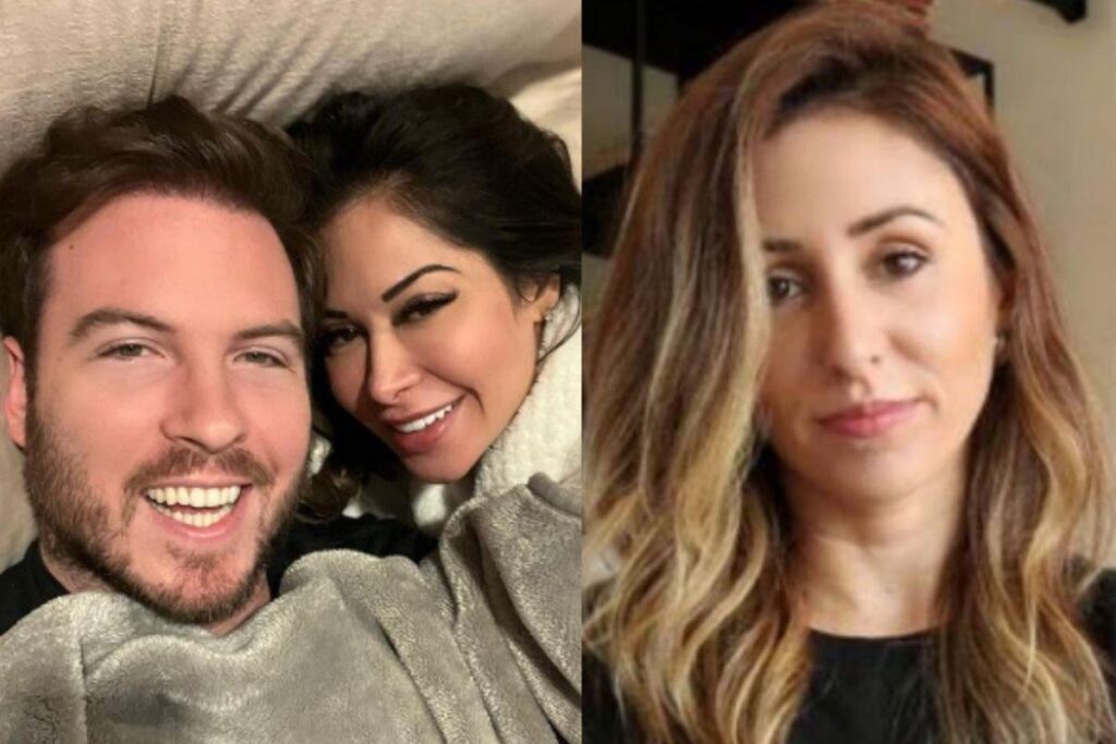 Maíra Cardi ao lado do noivo, Thiago Nigro