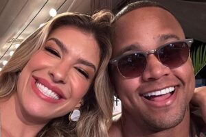 Lore Improta mostra dança da filha