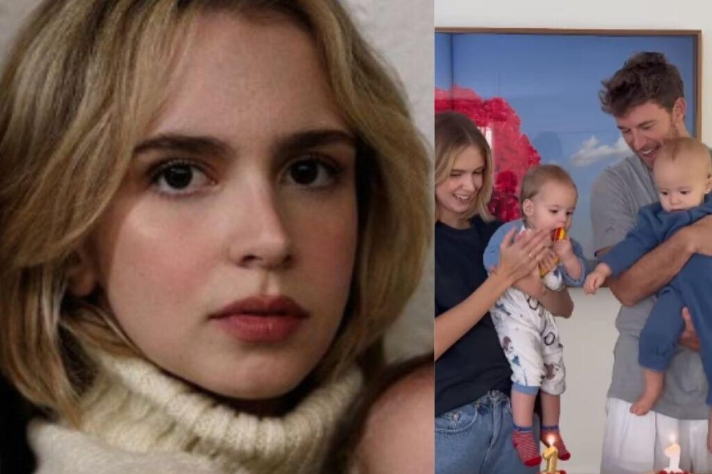 Mel e Bento são filhos de Isabella com Rodrigo Calazans