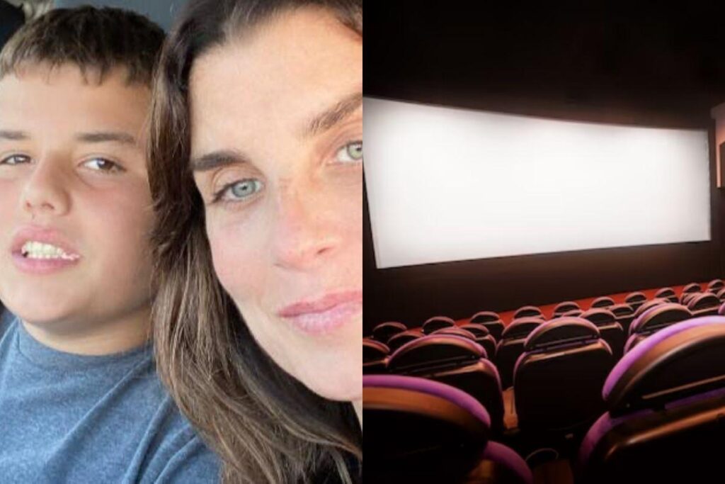 O caso aconteceu quando ela foi ao cinema com o filho de 15 anos para assistir à animação Elementos, da Pixar