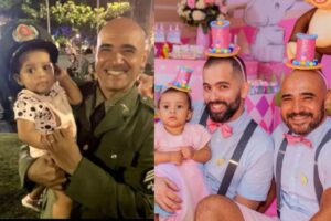 O PM é pai de uma menina