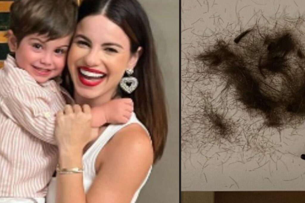 Sthefany Brito exolica motivo de não cortar o cabelo do filho no salão