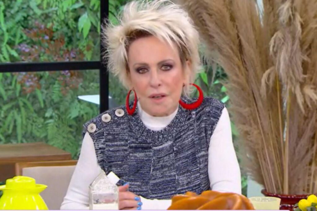 Ana Maria Braga falou sobre o câncer durante o programa