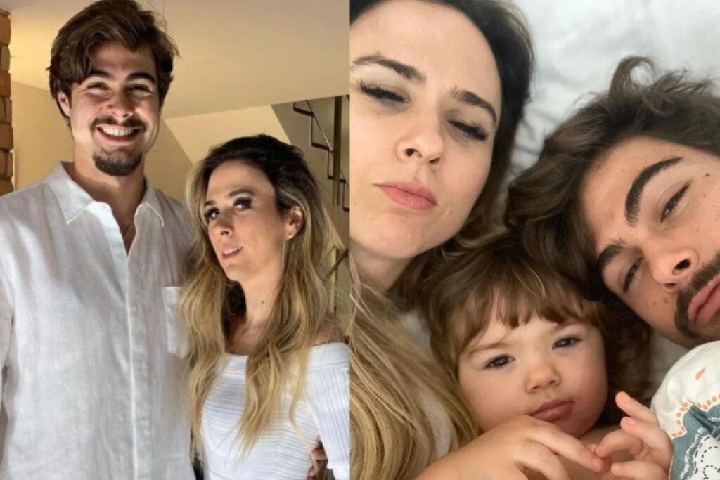 Tata Werneck mostra reação da filha ao assistir pais atuando em novela