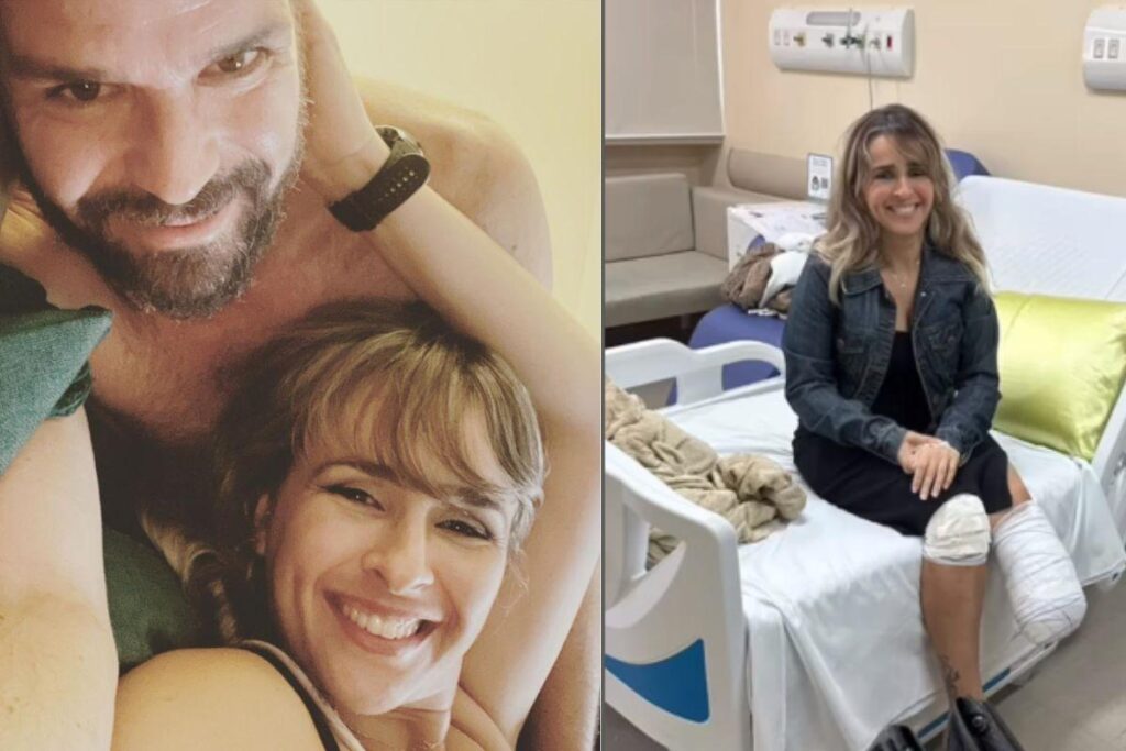 Mariana sofreu um acidente no mesmo dia que descobriu a gravidez