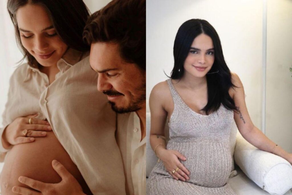 Carol Macedo faz postagem anunciando o sexo do bebê e fãs se assustam com legenda