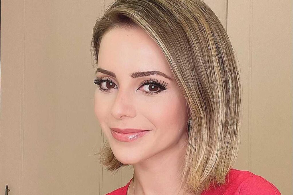 Sandy ao lado do marido, Lucas Lima