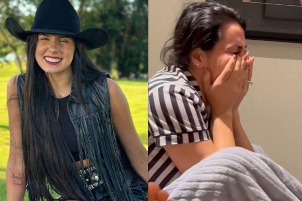 A cantora sertaneja tem apenas 19 anos e se apresentou no evento da TV Globo