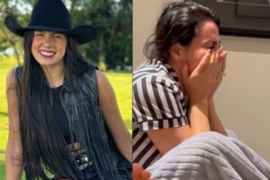 A cantora sertaneja tem apenas 19 anos e se apresentou no evento da TV Globo