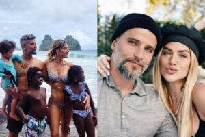 Bruno Gagliasso mostra racnho da família