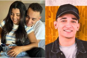 João Gome faz enxoval do primeiro filho