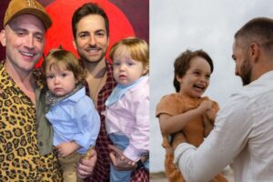 Hoje os meninos Romeu e Gael têm quatro anos de idade