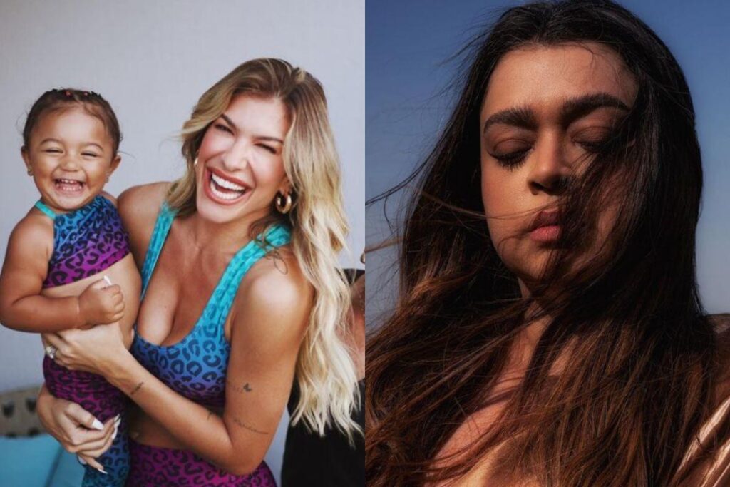 Lore Improta, Leo Santana e a única filha do casal, Liz