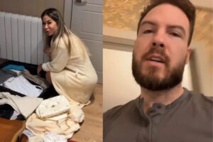 Eles estão casados há quase 1 mês