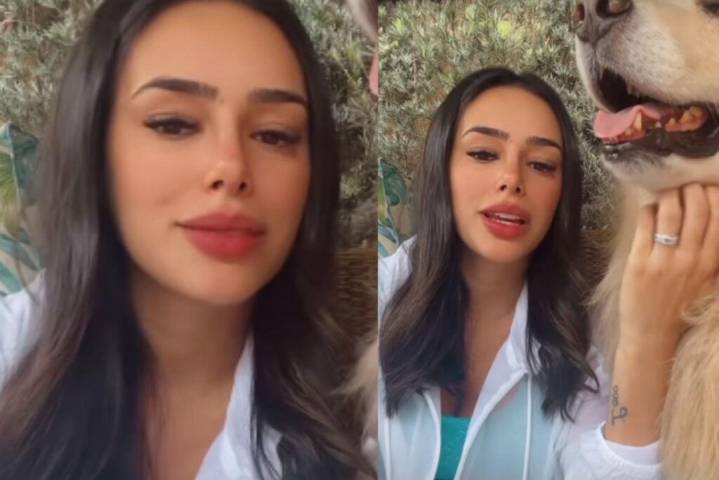 Bruna explicou como está sua rotina atualmente