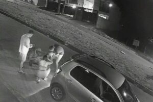 O policial voltava do trabalho quando tudo aconteceu