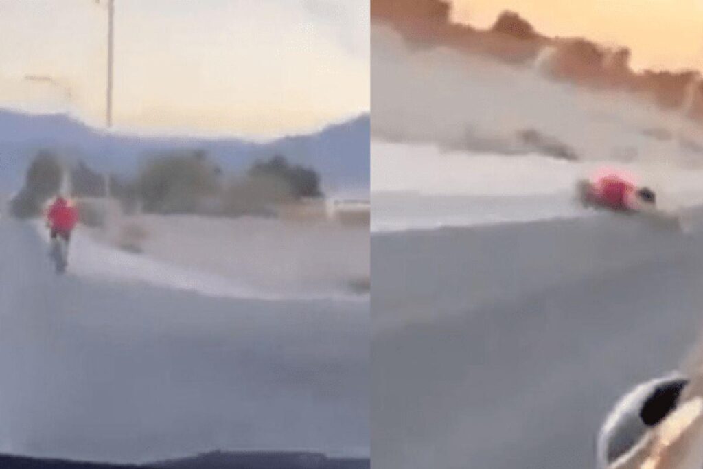 Adolescentes atropelam e mata ciclista