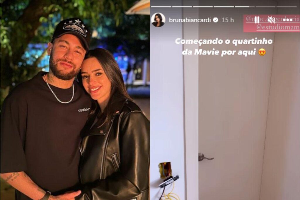 Bruna Biancardi mostra barriga de grávida