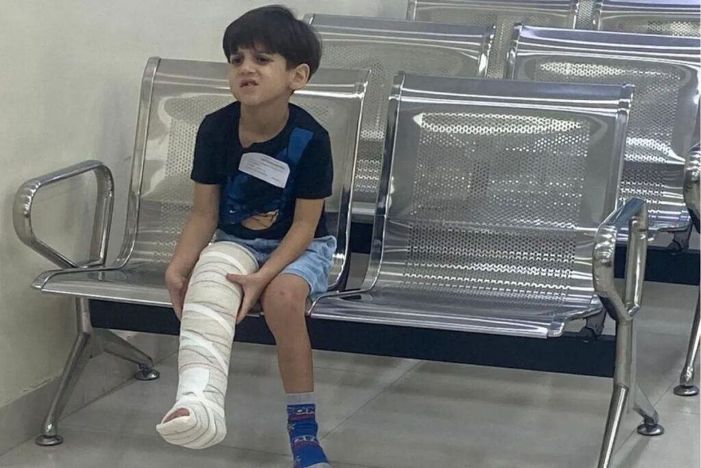 A cirurgia de amputação do pé foi marcada para a próxima semana