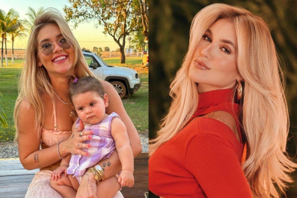 Virginia compartilhou as fotos do último mesversário da filha