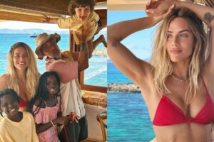 Giovanna Ewbank mostra viagem em família