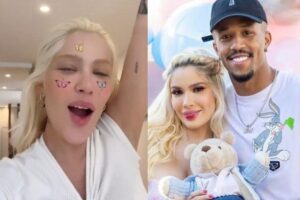 As duas estão hospedadas na casa de Éder Militão