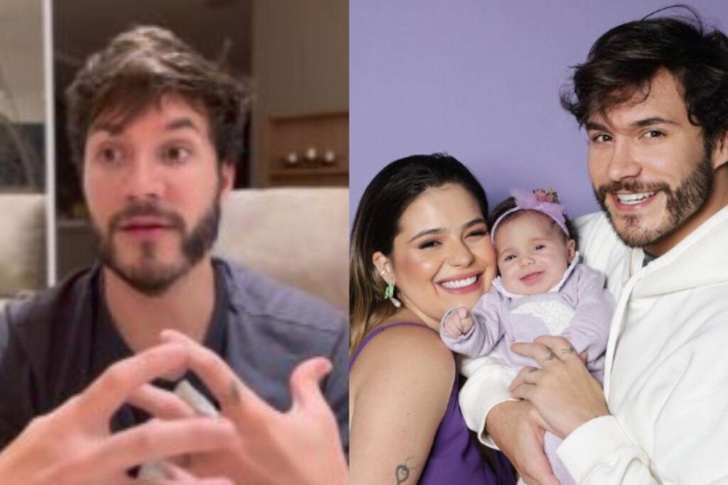 Viih Tube e Eliezer ao lado da filha
