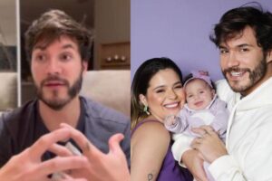 Viih Tube e Eliezer ao lado da filha