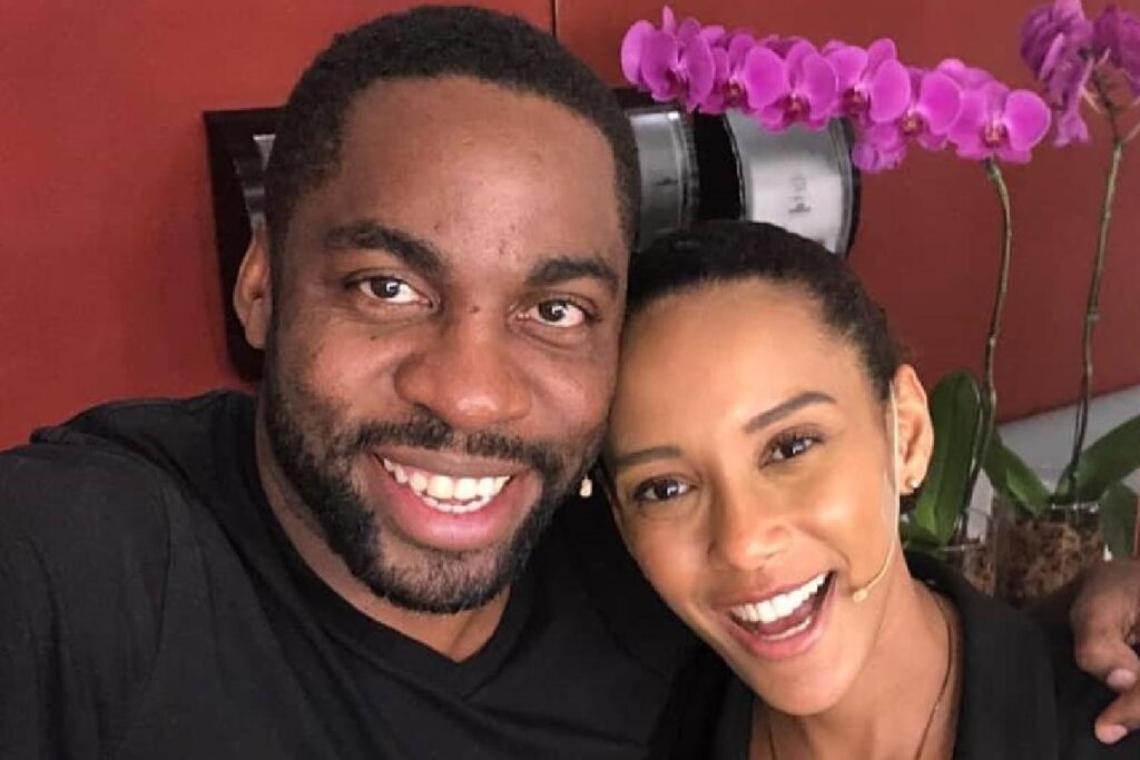 O casal está junto desde há 16 anos e tem dois filhos juntos, um menino e uma menina