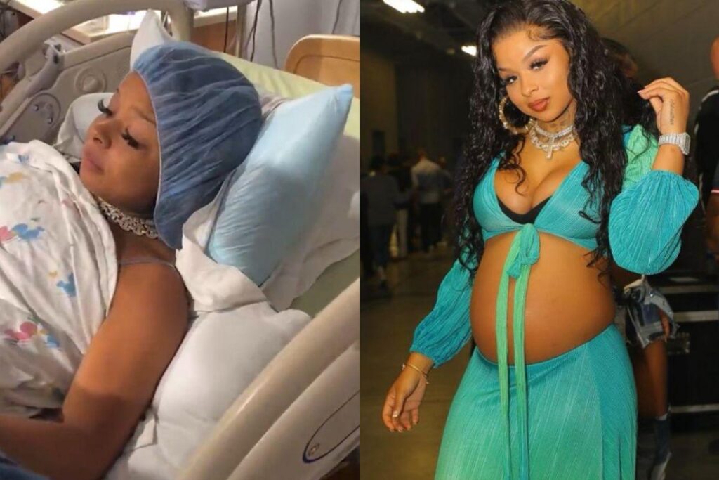 A rapper voltou a causar nas redes sociais após transmitir o seu parto em uma live que atraiu cerca de 320 mil pessoas