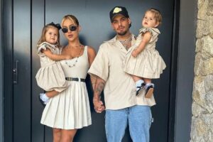 Virginia é criticada após usar bota em festa de família