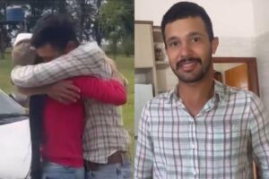 Ana Castela presenteia primo