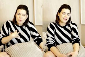 Ela fez um desabafo sobre o início da gestação