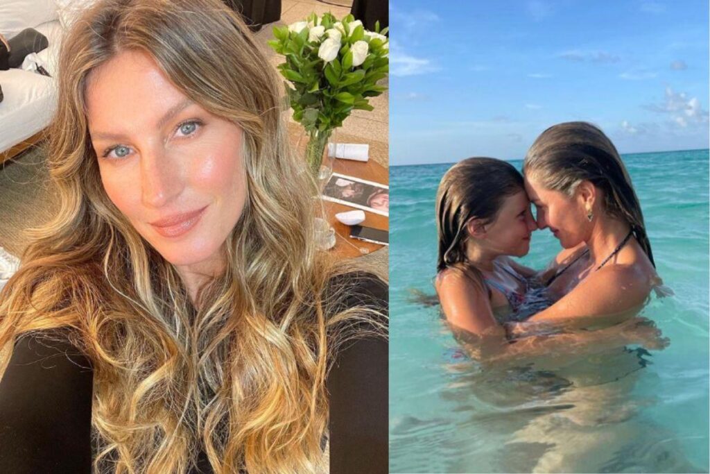 Gisele Bündchen e Tom Brady foram casados por 13 anos e têm dois filhos juntos, Benjamin e Vivian