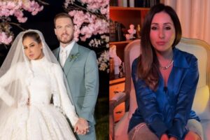 A influenciadora deu detalhes do fim do relacionamento do atual marido com a ex-companheira