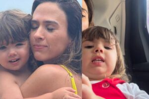 Tata ficou surpresa com a aula de Clara Maria