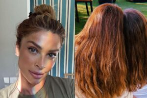 Grazi compartilhou em seu instagram alguns registros ao lado de Sofia