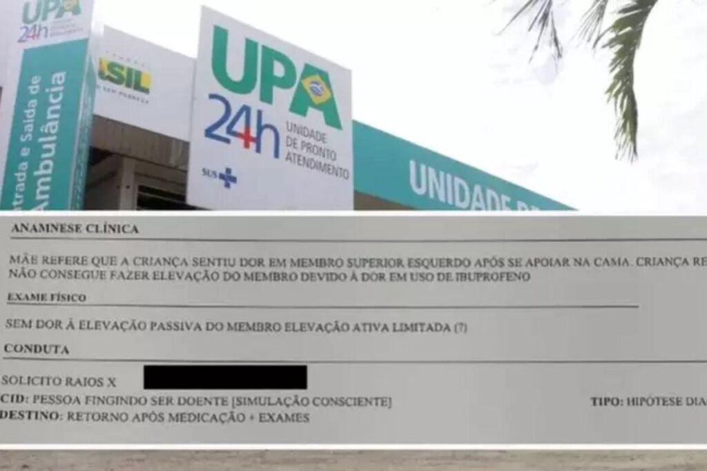 Médica diagnóstica menina como ‘pessoa fingindo ser doente’